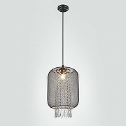 Подвесной светильник Escada Antares 1126/1S цвет плафона/подвески Прозрачный, Хром, цвет арматуры Черный-2