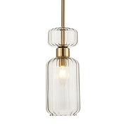 Подвесной светильник Escada Gloss 1141/1S Beige цвет плафона/подвески Бежевый, цвет арматуры Медь-5