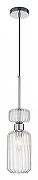 Подвесной светильник Escada Gloss 1141/1S Chrome/Clear цвет плафона/подвески Прозрачный, цвет арматуры Хром-2