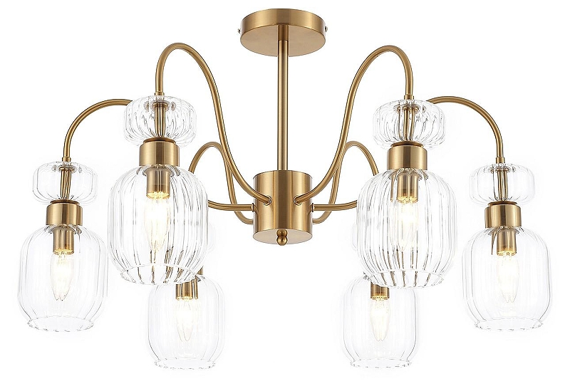 Люстра на штанге Escada Gloss 1141/6PL Clear 