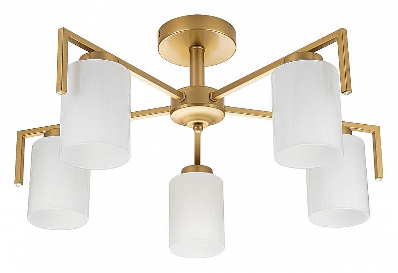 Люстра на штанге Escada Style 1142/5P Gold 