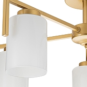 Люстра на штанге Escada Style 1142/5P Gold цвет плафона/подвески Белый, цвет арматуры Золото-3