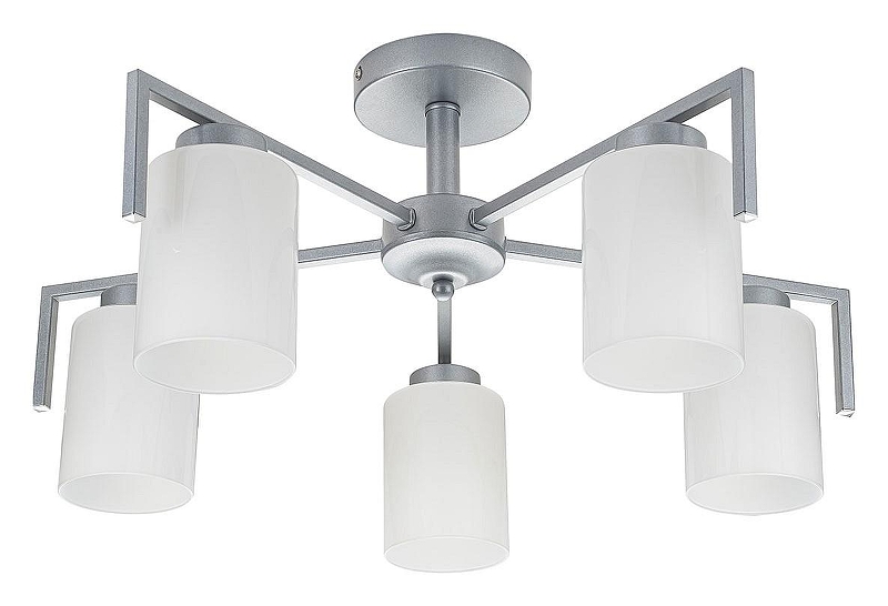 Люстра на штанге Escada Style 1142/5P Silver 