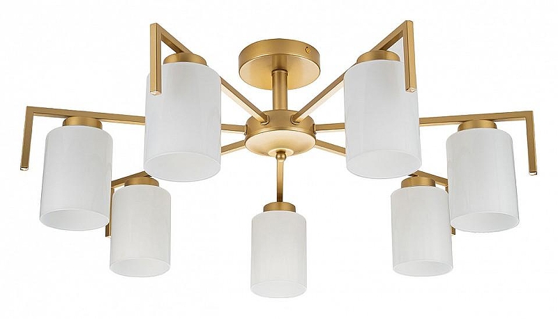 Люстра на штанге Escada Style 1142/7P Gold 