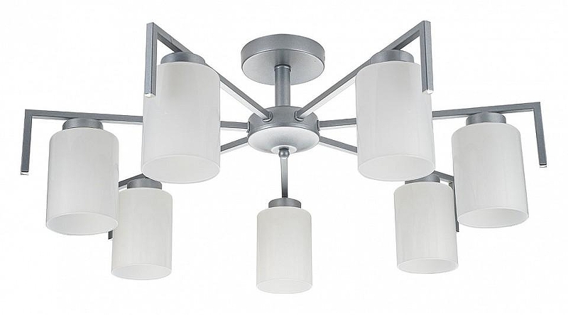 Люстра на штанге Escada Style 1142/7P Silver 