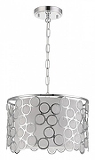 Подвесной светильник Indigo Monile 13010/5P Nickel цвет плафона/подвески Белый, Прозрачный, Никель, цвет арматуры Никель-1