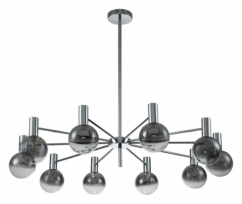 Люстра на штанге Indigo Collana 13015/10R Chrome 