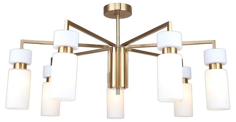 Люстра на штанге Escada Sonnet 1171/7P Brass 