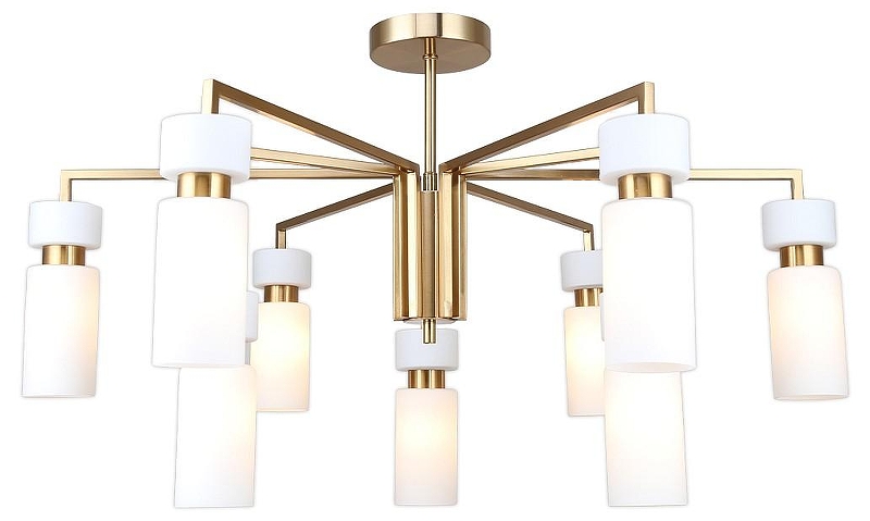 Люстра на штанге Escada Sonnet 1171/9P Brass 