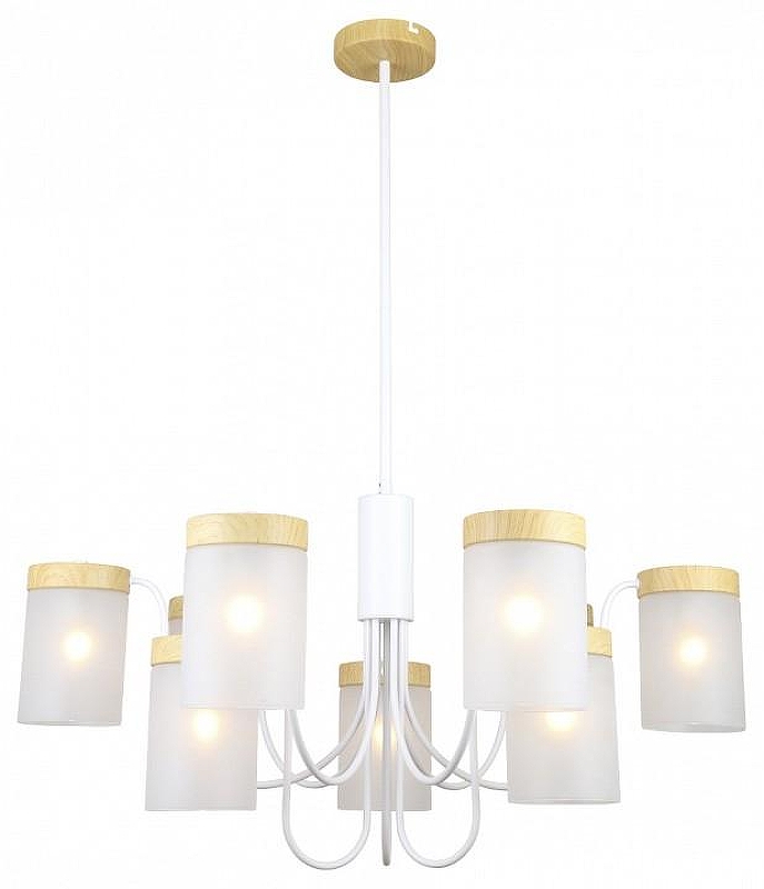 Люстра на штанге Escada Harmony 1172/9P White 