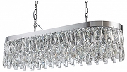Люстра Indigo Anna 12029/10PL Chrome цвет плафона/подвески Прозрачный, цвет арматуры Хром