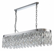 Люстра Indigo Anna 12029/10PL Chrome цвет плафона/подвески Прозрачный, цвет арматуры Хром-1