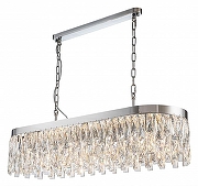 Люстра Indigo Anna 12029/10PL Chrome цвет плафона/подвески Прозрачный, цвет арматуры Хром-2