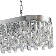 Люстра Indigo Anna 12029/10PL Chrome цвет плафона/подвески Прозрачный, цвет арматуры Хром-4