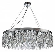 Люстра Indigo Anna 12029/12P Chrome цвет плафона/подвески Прозрачный, цвет арматуры Хром-1