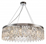 Люстра Indigo Anna 12029/12P Chrome цвет плафона/подвески Прозрачный, цвет арматуры Хром-2
