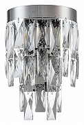 Накладной светильник Indigo Anna 12029/2W Chrome цвет плафона/подвески Прозрачный, цвет арматуры Хром