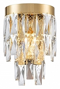 Накладной светильник Indigo Anna 12029/2W Gold цвет плафона/подвески Прозрачный, цвет арматуры Золото-1