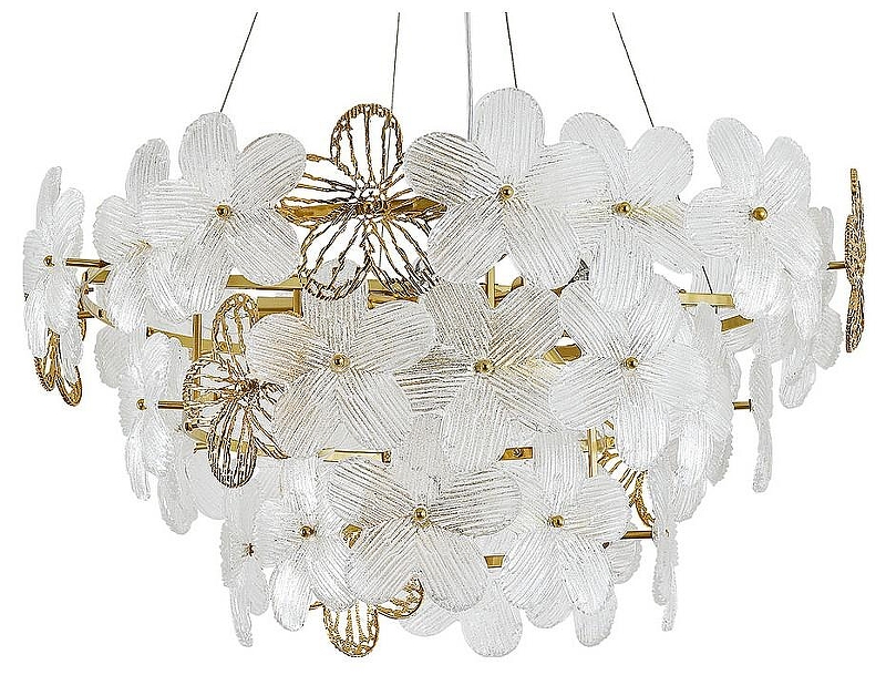 Подвесной светильник Indigo Fiori 12049/8P Brass 