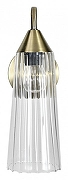 Бра Indigo Campana 13028/1W Brass цвет плафона/подвески Прозрачный, цвет арматуры Бронза-3
