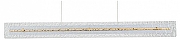 Подвесной светильник Indigo Dualita 14018/1PL Brass цвет плафона/подвески Прозрачный, цвет арматуры Бронза