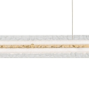 Подвесной светильник Indigo Dualita 14018/1PL Brass цвет плафона/подвески Прозрачный, цвет арматуры Бронза-3