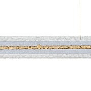 Подвесной светильник Indigo Dualita 14018/1PL Brass цвет плафона/подвески Прозрачный, цвет арматуры Бронза-4