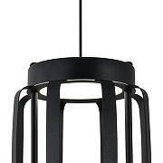Подвесной светильник Indigo Capsula 14027/2P Black цвет плафона/подвески Черный, цвет арматуры Черный-5