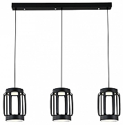 Подвесной светильник Indigo Capsula 14027/6P Black цвет плафона/подвески Черный, цвет арматуры Черный-1