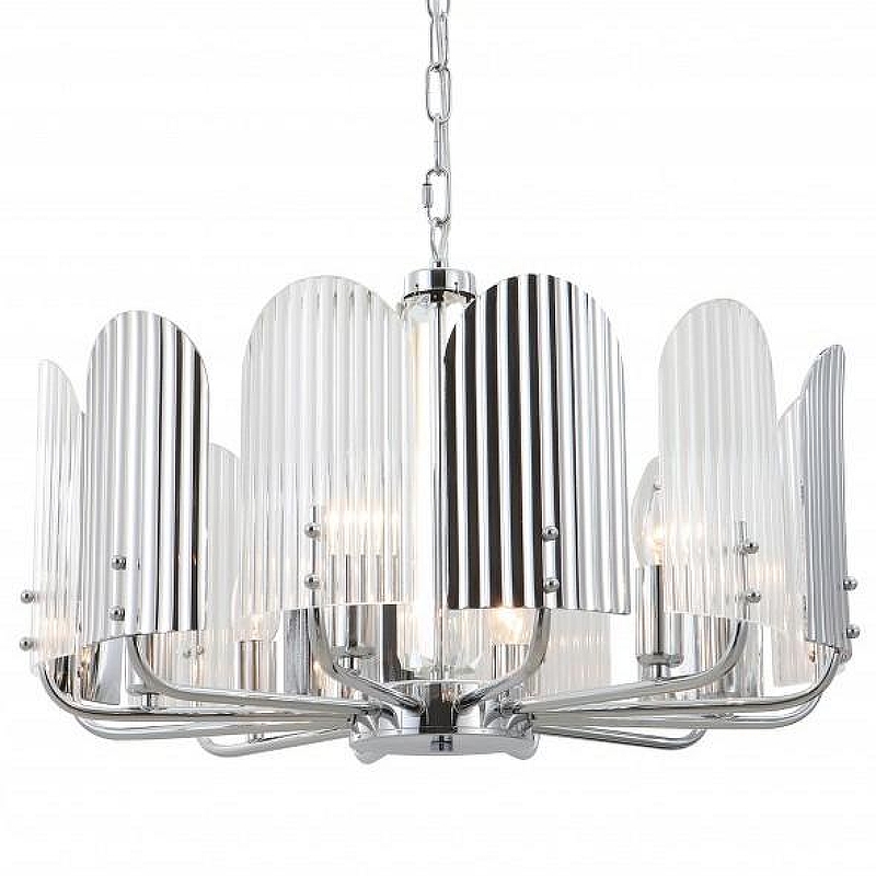 Люстра iLamp Dolce 15571-6 CR+MULT 