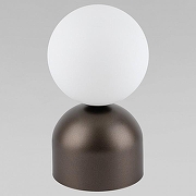 Настольная лампа TK Lighting Miki 16043 Miki цвет плафона/подвески Белый, цвет арматуры Коричневый