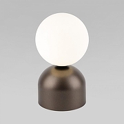 Настольная лампа TK Lighting Miki 16043 Miki цвет плафона/подвески Белый, цвет арматуры Коричневый-1