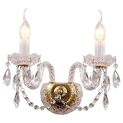 Бра Favourite Simone 1736-2W цвет белый, золото, неокрашенный