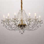 Люстра Favourite Simone 1736-12P цвет золото, неокрашенный