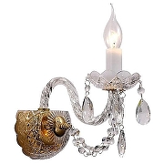 Бра Favourite Simone 1736-1W цвет белый, золото, неокрашенный