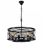 Подвесной светильник Favourite Mesh 1783-6P цвет плафона/подвески Черный, цвет арматуры Черный-1