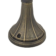 Ландшафтный светильник Favourite London 1808-1F цвет плафона/подвески Прозрачный, цвет арматуры Черный, Золото-1