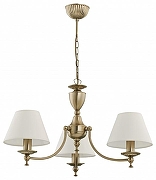 Люстра Adilux Sofia 18343 цвет плафона/подвески Бежевый, цвет арматуры Бронза-1