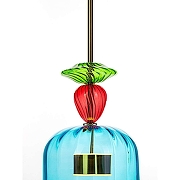 Подвесной светильник Loft it Candy 2008-C цвет плафона/подвески Голубой, цвет арматуры Золото-4