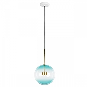 Подвесной светильник Loft it Bolle 2027-P1 Blue цвет плафона/подвески Голубой, цвет арматуры Золото-4