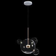 Подвесной светильник Loft it Bolle 2027-P4 цвет плафона/подвески Прозрачный, цвет арматуры Белый, Золото-2