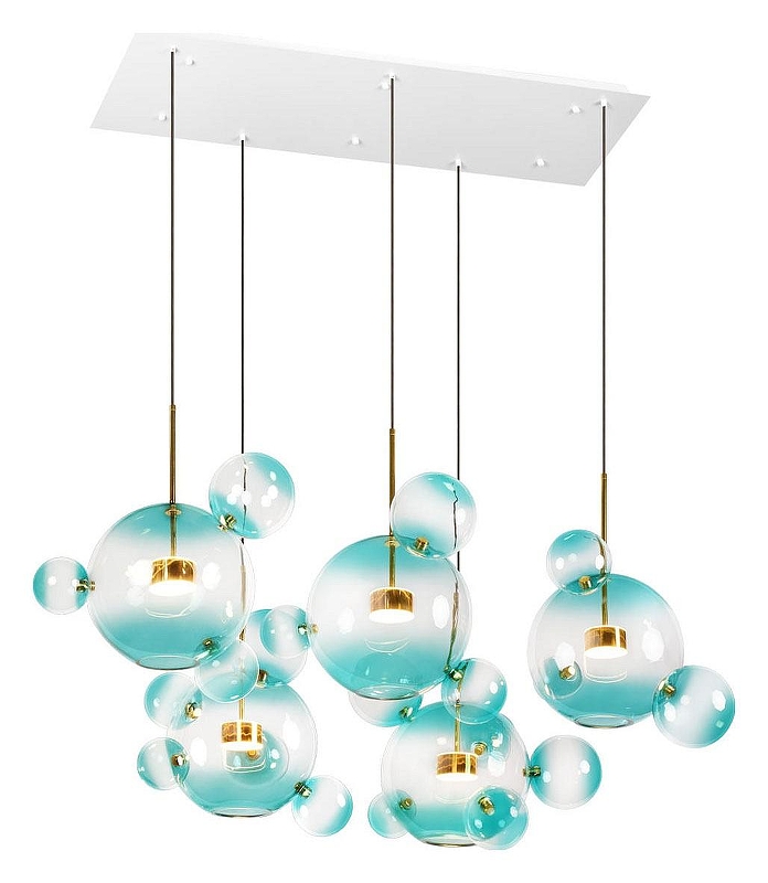 Подвесной светильник Loft it Bolle 2027-S5 Blue 