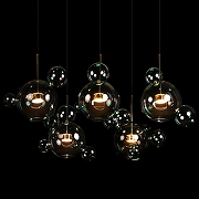 Подвесной светильник Loft it Bolle 2027-S5 Blue цвет плафона/подвески Голубой, цвет арматуры Золото-4