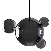 Подвесной светильник Loft it Bolle 2029-D3 цвет плафона/подвески Светло-серый, цвет арматуры Черный-4