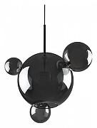 Подвесной светильник Loft it Bolle 2029-P4 цвет плафона/подвески Светло-серый, цвет арматуры Черный