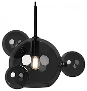 Подвесной светильник Loft it Bolle 2029-P4 mini цвет плафона/подвески Дымчатый, цвет арматуры Черный