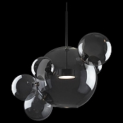 Подвесной светильник Loft it Bolle 2029-P6 цвет плафона/подвески Светло-серый, цвет арматуры Черный-5