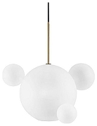 Подвесной светильник Loft it Bolle 2030-P4 цвет плафона/подвески Белый, цвет арматуры Белый, Золото