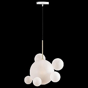 Подвесной светильник Loft it Bolle 2030-P6 цвет плафона/подвески Белый, цвет арматуры Белый, Золото-2