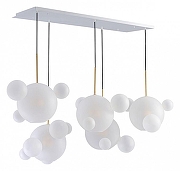 Подвесной светильник Loft it Bolle 2030-S5 цвет плафона/подвески Белый, цвет арматуры Белый, Золото